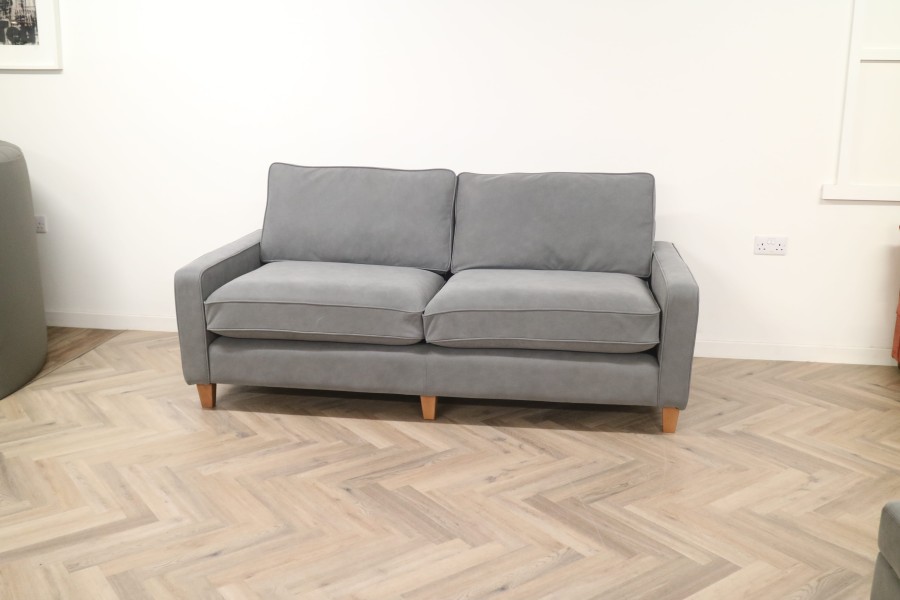 Drake Simple Sofa - 3.5 Seater - Tempesta Grey