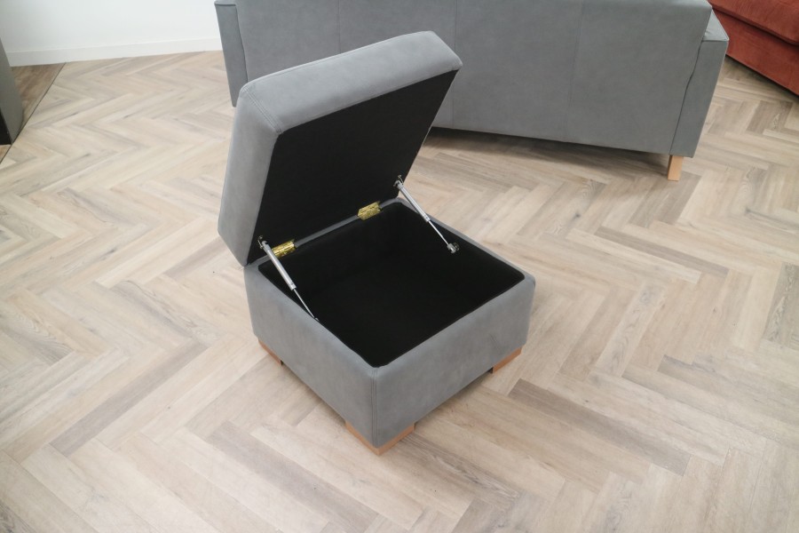 Bagel Storage Stool - Macy Bagel Stool - Tempesta Grey