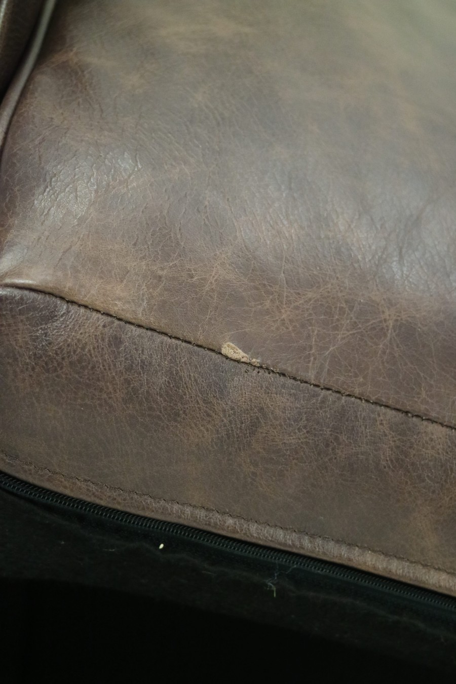 Trafalgar Leather Sofa Bed - 3 Seater SB - Dune Coffee