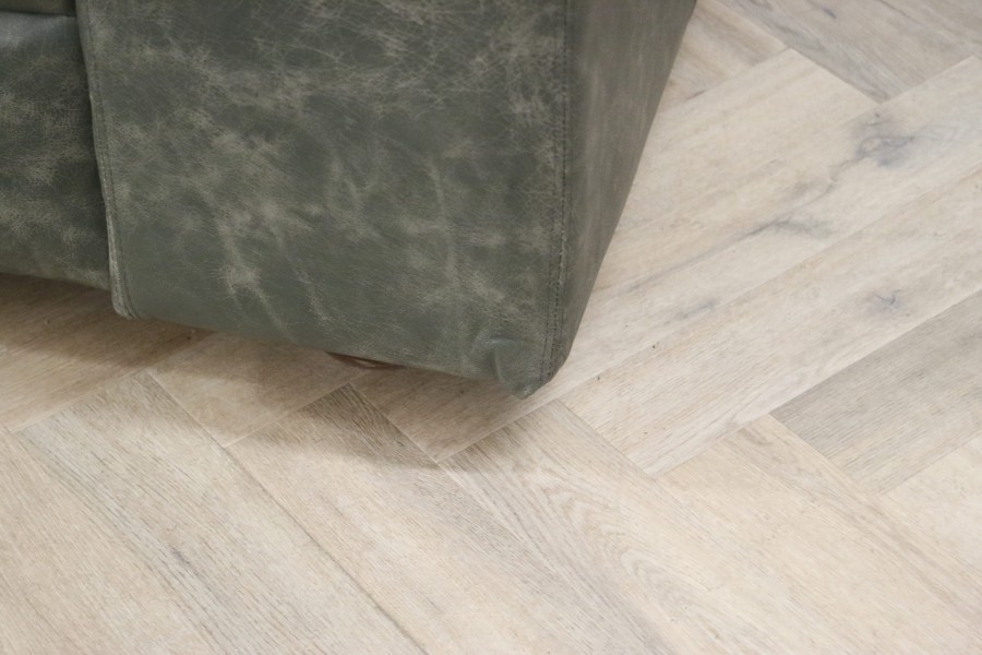 Abbey Leather Chaise Sofa Bed - 2.5SB x LHF Chaise - Dune Grey