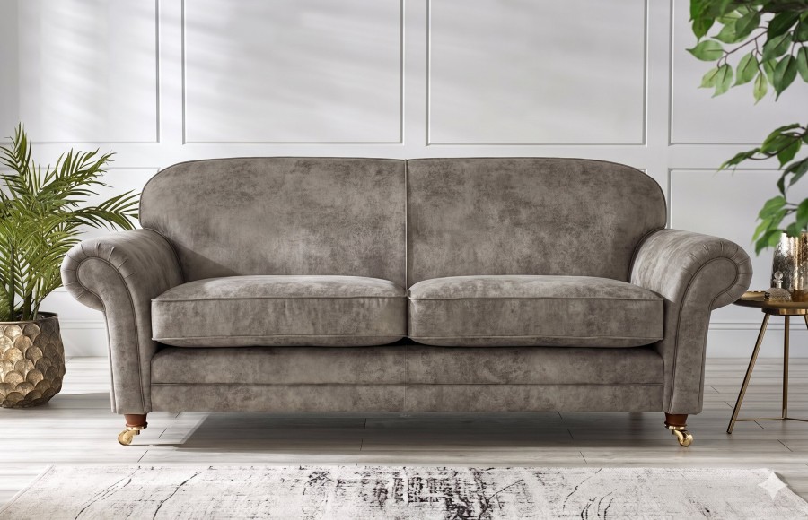 Rochester Designer Fabric Sofa - 2 Seater - Opulence Willow