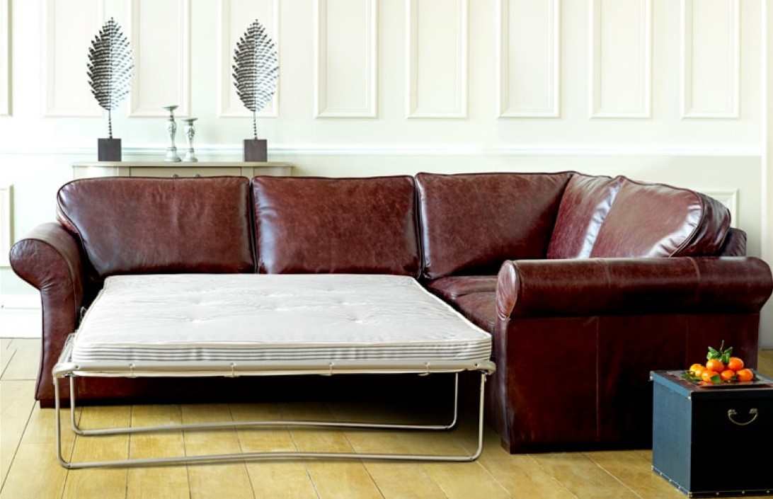 leather corner sofa beds uk