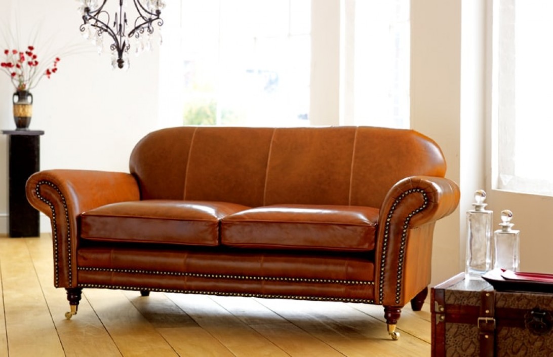Rochester Vintage Leather Settee Leather Sofas