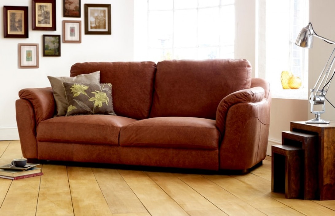 Milan Pocket Sprung Sofa Leather Sofas