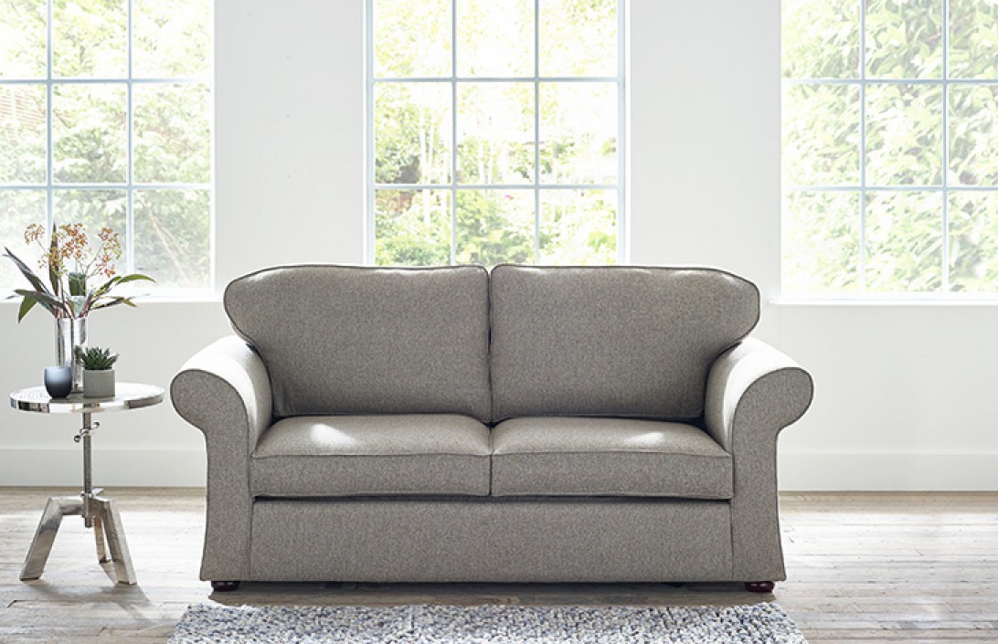 Chatsworth Curved Fabric Sofa Fabric Sofas