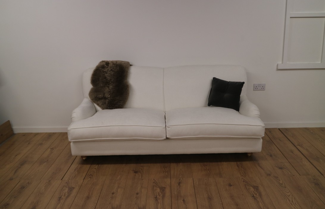 The English Sofa Company St Fabric Sofa 3 Seater Finesse