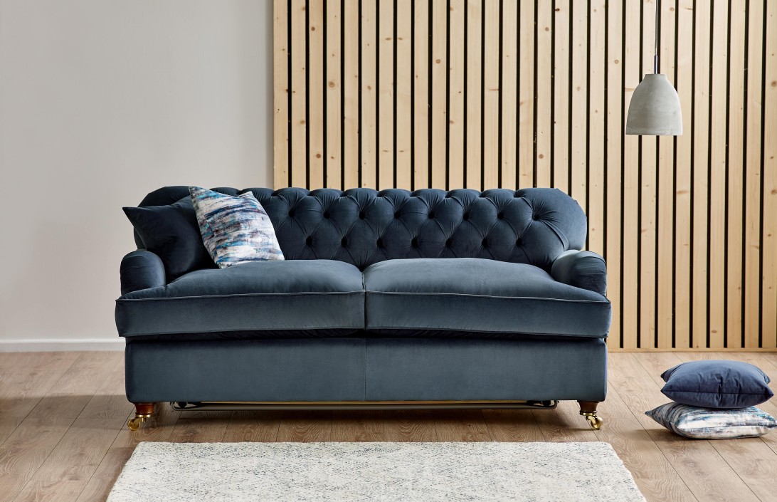 Grey vintage store sofa