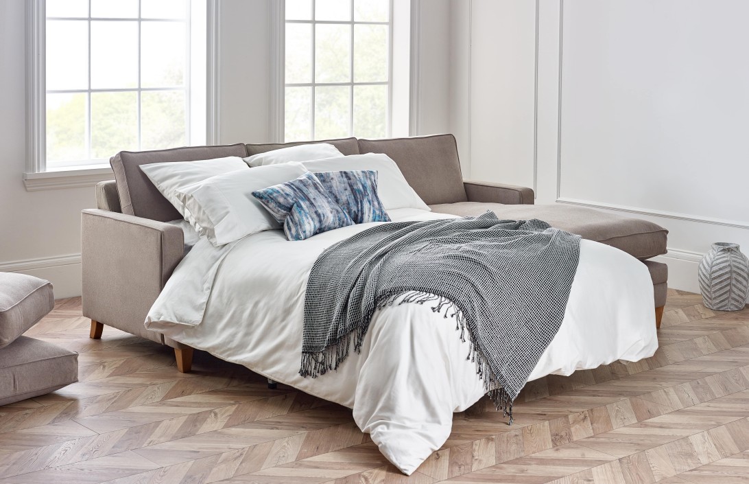 Everest Fabric Chaise Sofa Bed | Fabric Chaise Sofa Beds