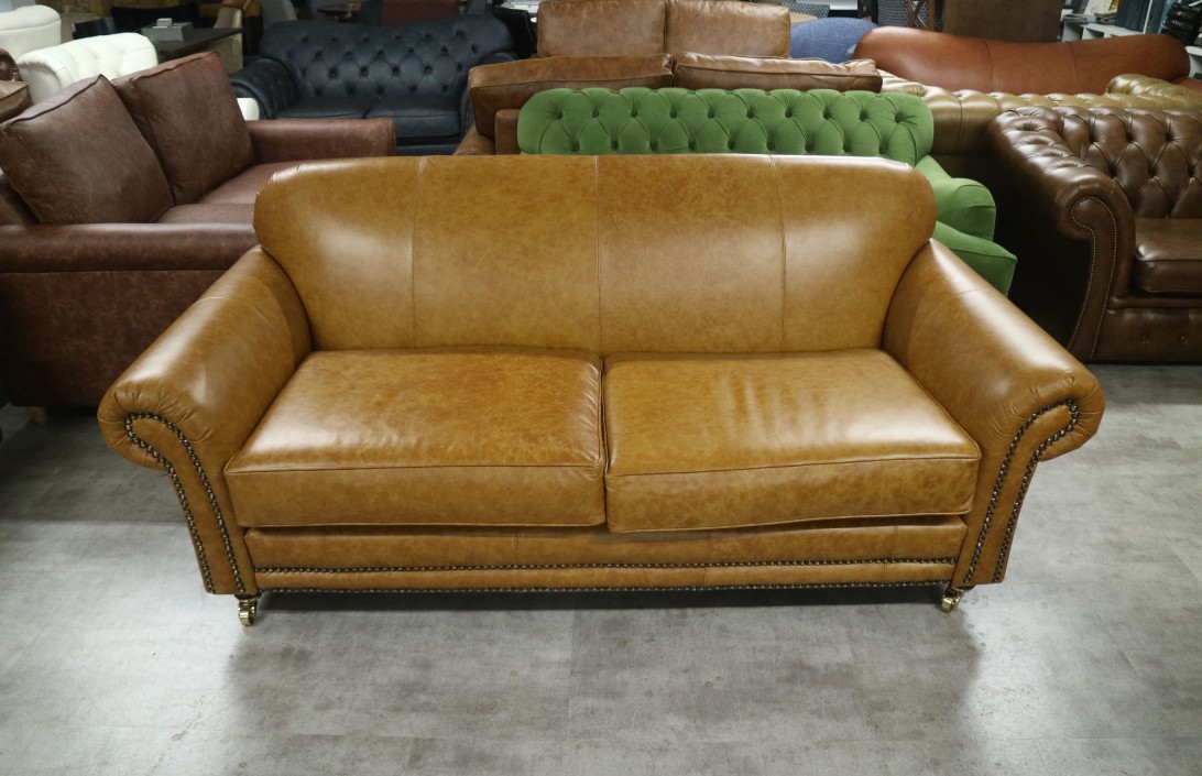 Rochester store leather couches