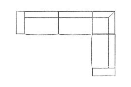 3 x 1.5str Corner Sofa