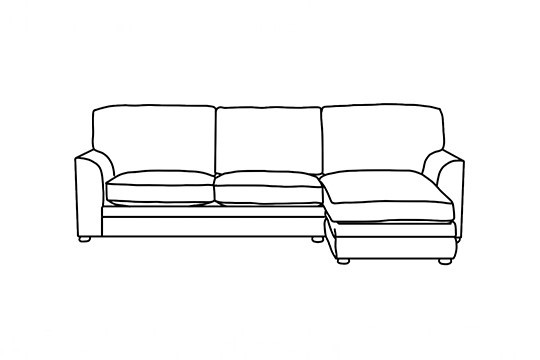 3 x Chaise Sofa