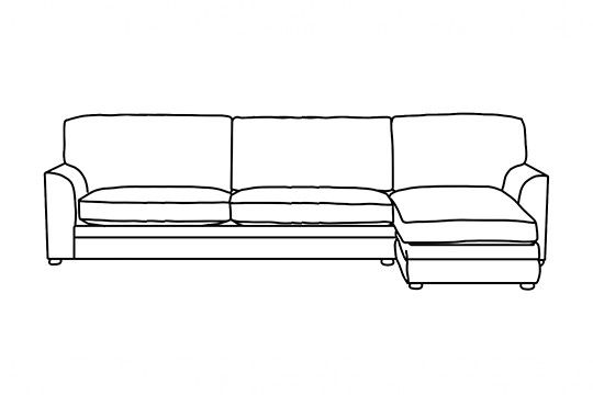 4 x Chaise Sofa