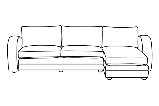 3.5 x Chaise Corner SofaBed