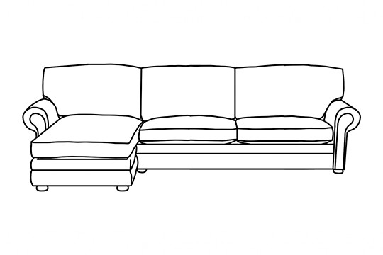 3.5 x Chaise Sofa