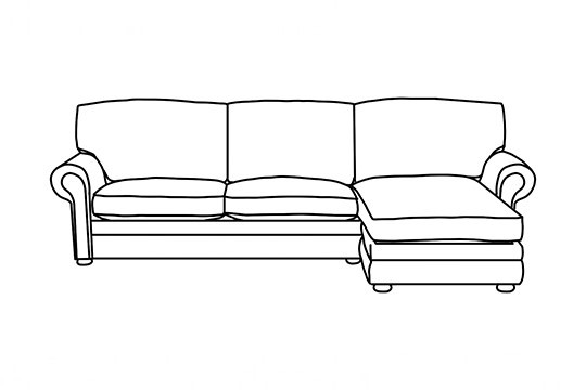 3 x Chaise Corner Sofabed