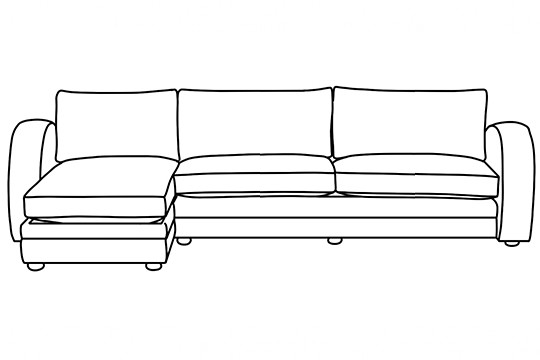 4 x Chaise Sofa