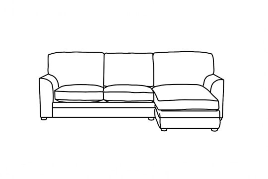 2.5 x Chaise Sofa