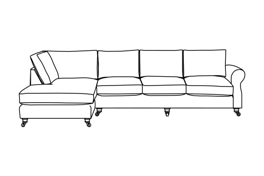 4 x Chaise Corner Sofa