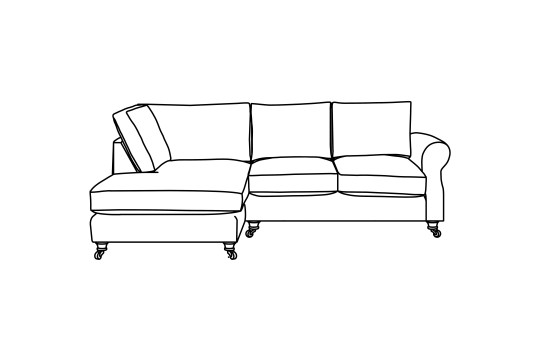 2 x Chaise Sofa