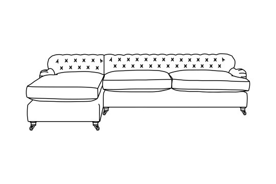 4 x Chaise Corner Sofa