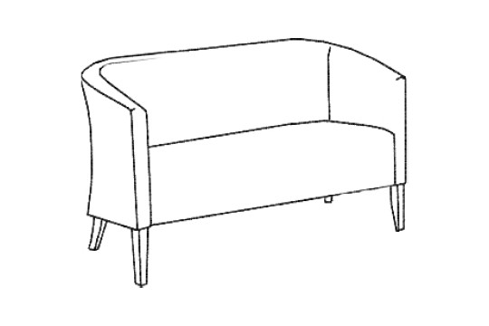 Padstow 2 Seater
