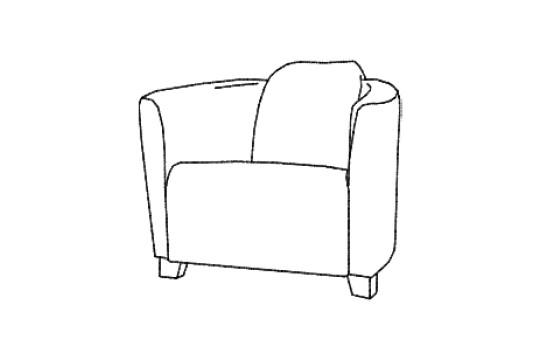 Hudson 1str Tub Chair