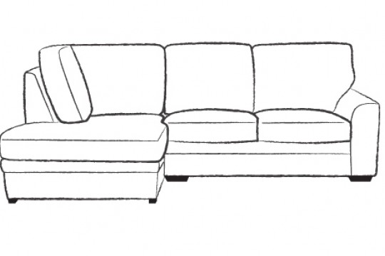 3.5 x Chaise Corner Sofa