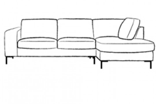 3 x Chaise Sofa