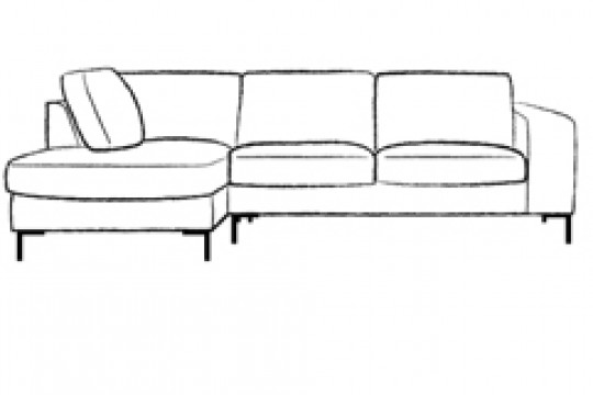 3 x Chaise Corner Sofa