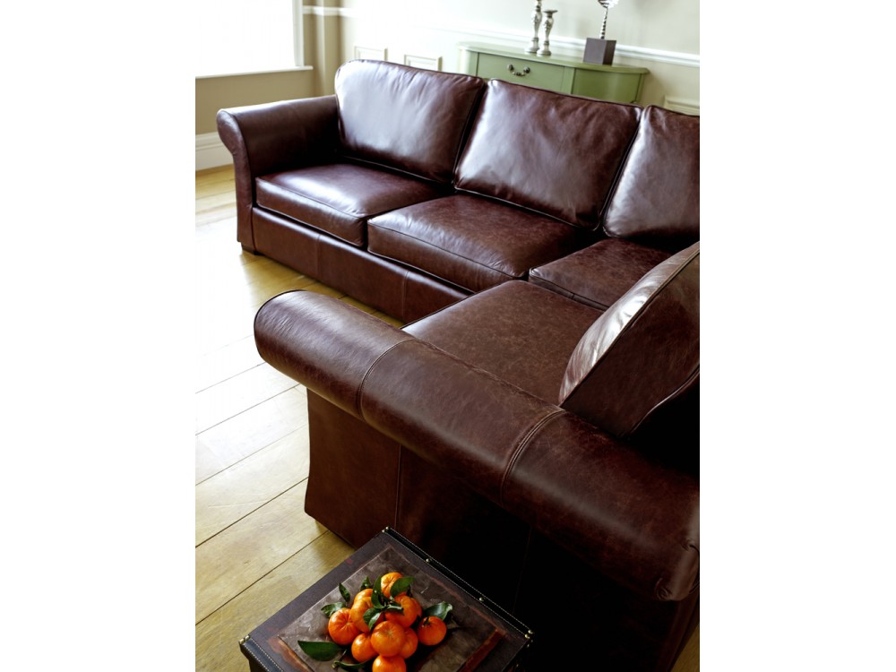 Chatsworth Leather Corner Sofa