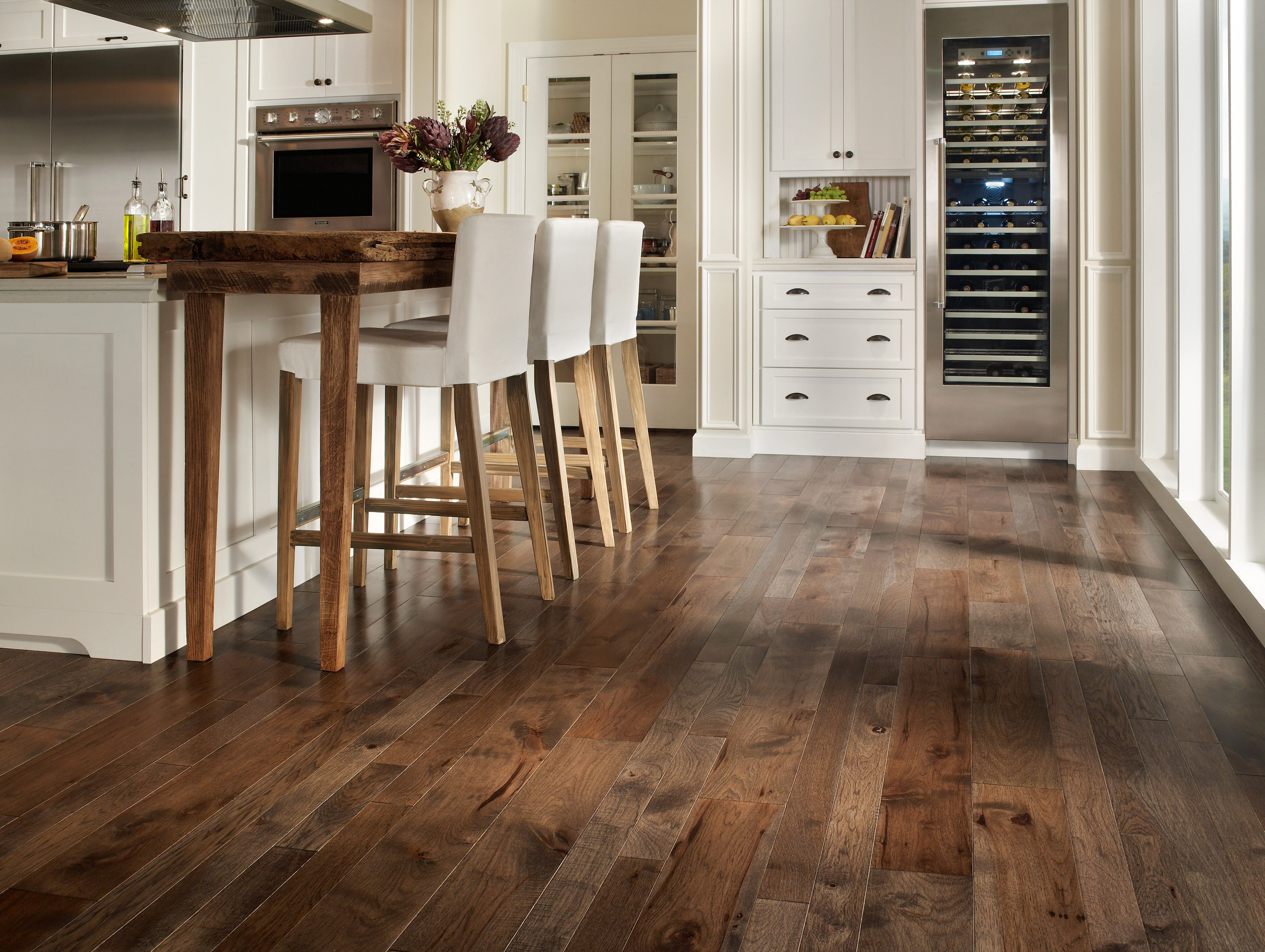 Hickory-Wood-Flooring-Installation