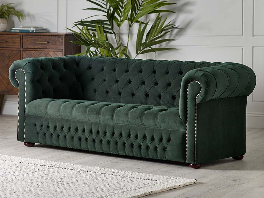velvet chesterfield
