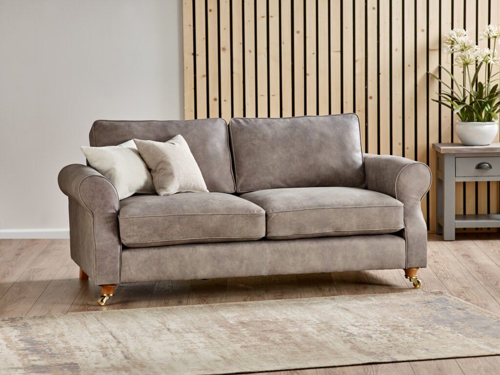 Leather Churchill Sofa