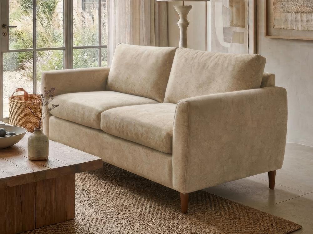 Ludlow compact Chesterfield sofa, ideal for a small living room