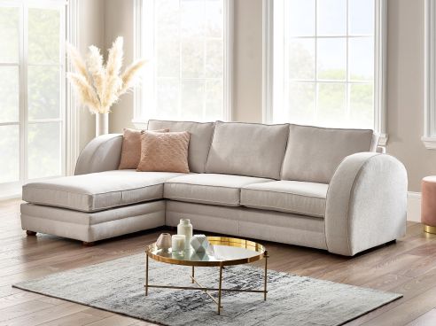 Art Deco Large Chaise Sofa