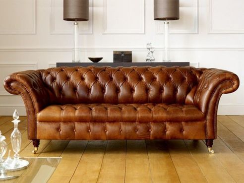 Barrington Vintage Leather Sofa