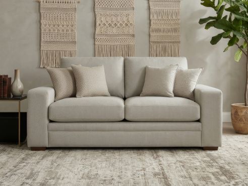 Denver Deep Seat Fabric Sofa