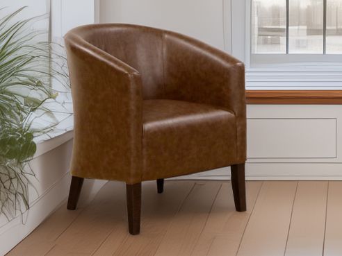 Est Leather Tub Chair