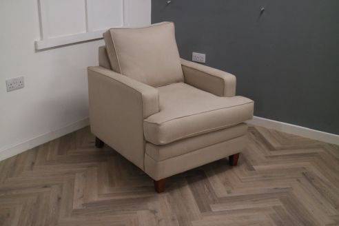 Everest Fabric Sofa - Chair - Harbour Straw