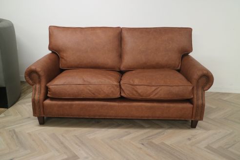Arlington Leather Sofa - 3 Seater - Apache Tan