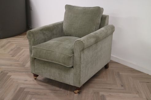 Salisbury Fabric Sofa - Chair - Mythica Sage