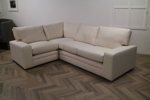 Abbey Fabric Corner Sofa - 3 x 1.5 Corner - Harbour Linen