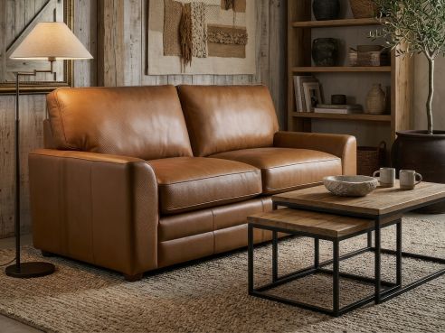 Liberty Leather Couch Bed