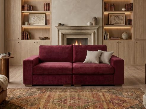 Riva Fabric Sectional Sofa