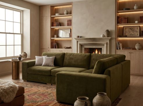 Riva Modular Fabric Corner Sofa