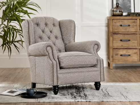 Rode Grey Armchair