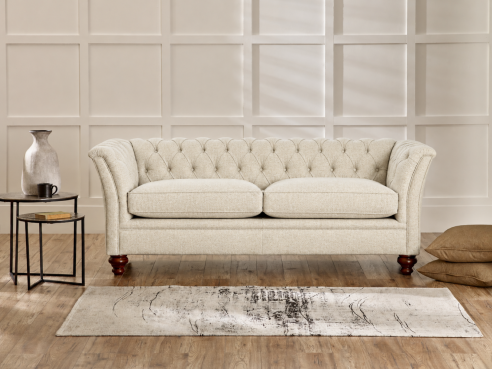 Tatton Cream Chesterfield Sofa